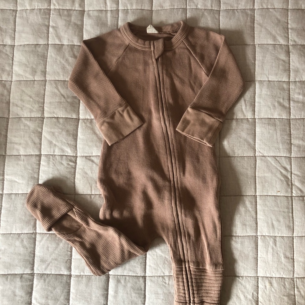 Goumi Thermal Sleeper - Natural - Size 12-18M